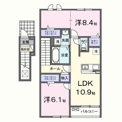 シエルグランデ 202【管理NO：1-028525901-02020】 ★家具家電は申し込み後に搬入します★ ★2026年10月上旬入居可能★の外観画像