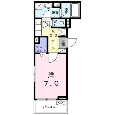 ヴィラ柏木Ⅱ 101【管理NO：1-025465402-01010】の外観画像
