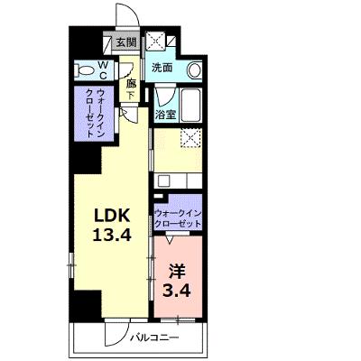 カーサ　プリマ 202【管理NO：1-020051301-02020】 ★家具家電は申し込み後に搬入します★の外観画像