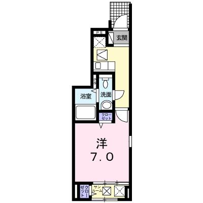 カーサ・コローナ 101【管理NO：1-019708701-01010】 ★家具家電は申し込み後に搬入します★の外観画像