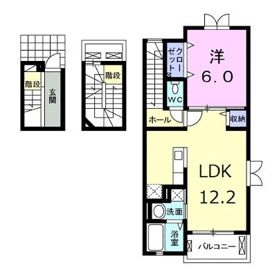 ブライトⅠ 301【管理NO：1-019197201-03010】 ★家具家電は申し込み後に搬入します★の外観画像