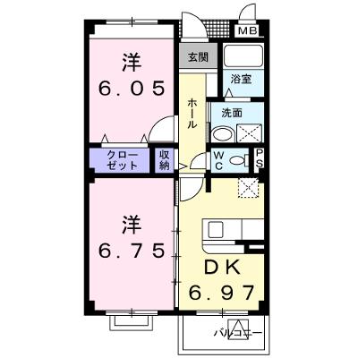 サニーセトル弐号館 302【管理NO：1-012392601-03020】 ★家具家電は申し込み後に搬入しますの外観画像