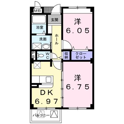 サニーセトル弐号館 203【管理NO：1-012392601-02030】の外観画像