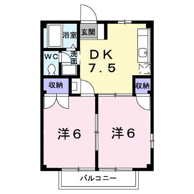 ラルゴ２１ 101【管理NO：1-004606501-01010】 ★家具家電は申し込み後に搬入します★の外観画像
