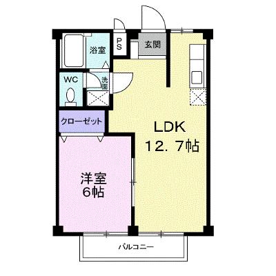 シティハイツ千葉 203【管理NO：1-001669101-02030】 ★家具家電は申し込み後に搬入します★の外観画像