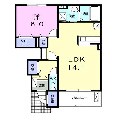 セレーノ・カーサ 102【管理NO：1-021849101-01020】 ★家具家電は申し込み後に搬入しますの外観画像