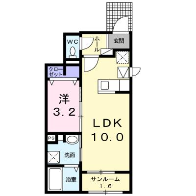ブリーズＢ 101【管理NO：1-021520502-01010】 ★家具家電は申し込み後に搬入します 2026年07月下旬入居可能の外観画像