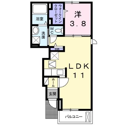 カーサ・デ・グラシア 104【管理NO：1-020037901-01040】 ★家具家電は申し込み後に搬入します 2026年07月中旬入居可能の外観画像