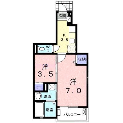 セリシールⅠ 101【管理NO：1-017777701-01010】 ★家具家電は申し込み後に搬入します 2026年07月中旬入居可能の外観画像