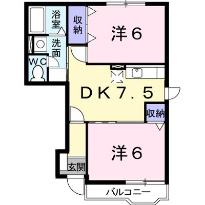 フォルモーント郷古Ⅱ 103【管理NO：1-011741302-01030】 ★家具家電は申し込み後に搬入しますの外観画像