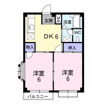 オンワードスズキ 204【管理NO：1-003680901-02040】 ★家具家電は申し込み後に搬入します 2026年08月上旬入居可能の外観画像