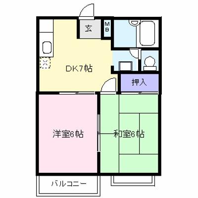 エルディム古沢 101【管理NO：1-001639601-01010】 ★家具家電は申し込み後に搬入します★の外観画像
