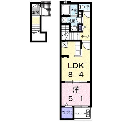 スクエアＩＳ　Ⅴ 203【管理NO：1-026891101-02030】 ★家具家電は申し込み後に搬入します★の外観画像