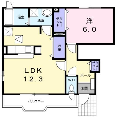 ティアラＢ 101【管理NO：1-013191802-01010】 ★家具家電は申し込み後に搬入します★の外観画像