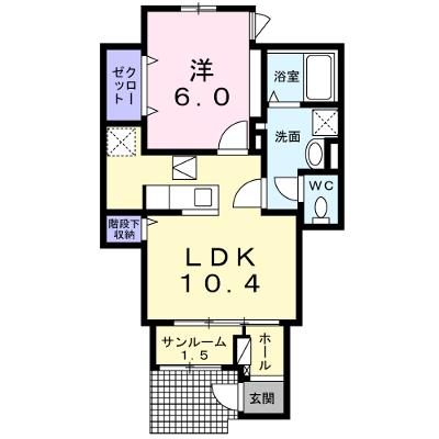 レジデンス上條 104【管理NO：1-027017401-01040】 ★家具家電は申し込み後に搬入しますの外観画像