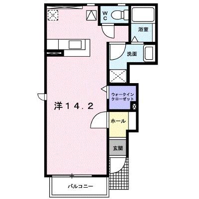 アルバ．Ｓ 101【管理NO：1-011856501-01010】 ★家具家電は申し込み後に搬入します★の外観画像