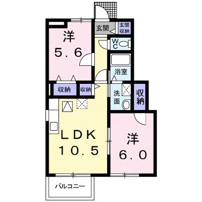 プラーノ杜 103【管理NO：1-010261001-01030】 ★家具家電は申し込み後に搬入しますの外観画像