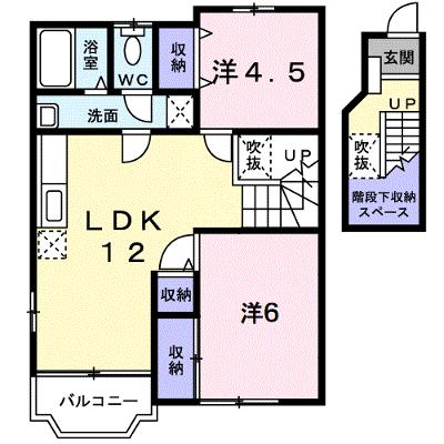 グラシアスＣ 203【管理NO：1-007689201-02030】 ★家具家電は申し込み後に搬入します★ ★2026年11月中旬入居可能★の外観画像
