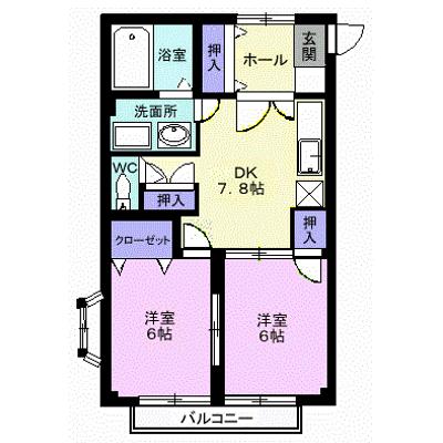 アビタシオンＫ’ｓ 103【管理NO：1-007019601-01030】 ★家具家電は申し込み後に搬入しますの外観画像