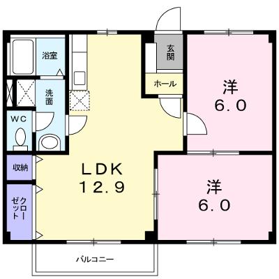 ニューシティ田代 201【管理NO：1-004076701-02010】 ★家具家電は申し込み後に搬入します★ ★2026年10月上旬入居可能★の外観画像