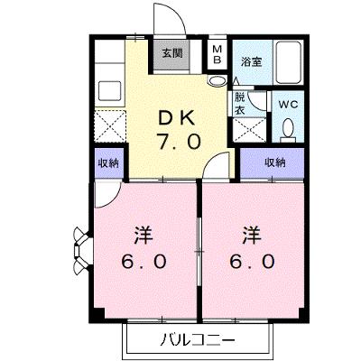 アーバンステートⅠ 204【管理NO：1-004005401-02040】 ★家具家電は申し込み後に搬入します★の外観画像