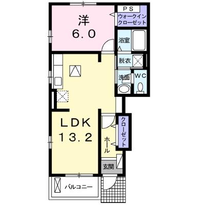 ハイツ作田山 101【管理NO：1-019073001-01010】の外観画像