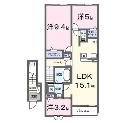 レジデンス・アスナロ 203【管理NO：1-028681901-02030】 ★家具家電は申し込み後に搬入します★ ★2026年09月上旬入居可能★の外観画像