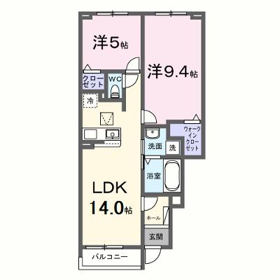 レジデンス・アスナロ 102【管理NO：1-028681901-01020】 ★家具家電は申し込み後に搬入します★ ★2026年09月上旬入居可能★の外観画像