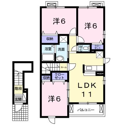 ブローテ堤 204【管理NO：1-016696701-02040】 ★家具家電は申し込み後に搬入します★の外観画像