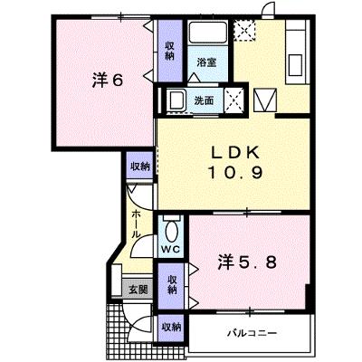 エクシード武隈Ｂ 101【管理NO：1-010229002-01010】 ★家具家電は申し込み後に搬入します★ ★2026年08月下旬入居可能★の外観画像