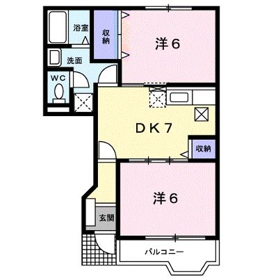ベルウッドＢ 102【管理NO：1-007757902-01020】 ★家具家電は申し込み後に搬入します★の外観画像