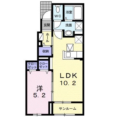 コンフォート　アライブⅤ 102【管理NO：1-026661301-01020】の外観画像