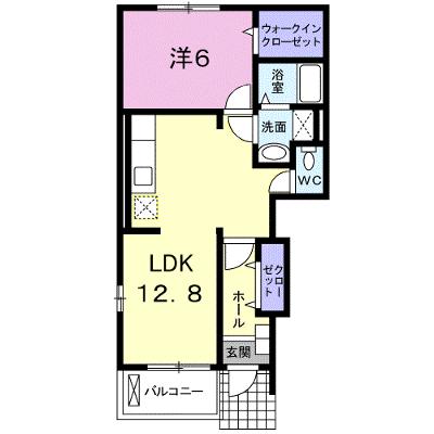 プラシードⅡ 101【管理NO：1-014859302-01010】 ★家具家電は申し込み後に搬入します★の外観画像