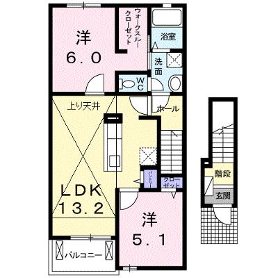 ＯＨＡＮＡ　Ⅳ 203【管理NO：1-022290604-02030】の外観画像