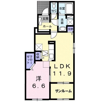 サニーコート大木戸Ｂ 101【管理NO：1-021764302-01010】の外観画像
