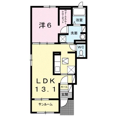 サニーコート大木戸Ａ 101【管理NO：1-021764301-01010】の外観画像