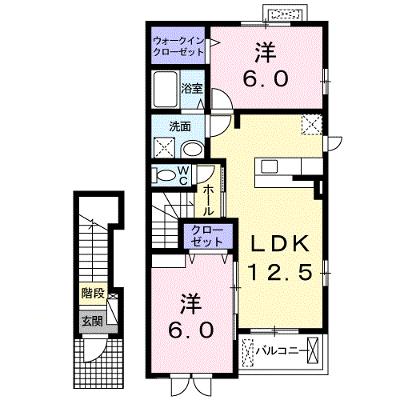 プラシード・Ｎ・Ⅱ 203【管理NO：1-019087002-02030】 ★家具家電は申し込み後に搬入します★の外観画像