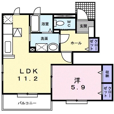 サニー鎗町Ⅴ 104【管理NO：1-018545601-01040】の外観画像