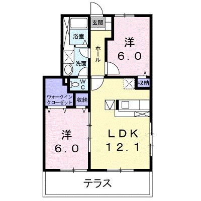ウエスト　ヴィル　ヌーヴⅡ 101【管理NO：1-013648502-01010】の外観画像