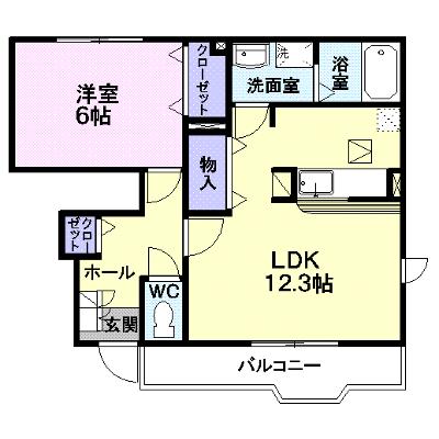 ｄｅａ（デーア） 102【管理NO：1-013271201-01020】 ★家具家電は申し込み後に搬入します★の外観画像
