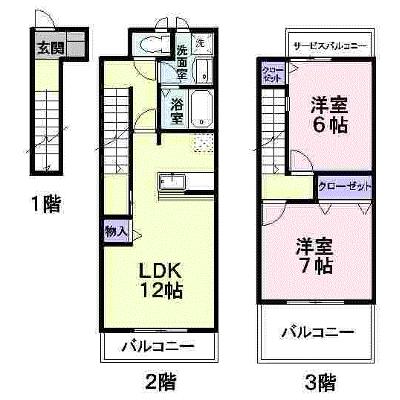 さくらヶ丘Ｂ 226【管理NO：1-013209302-02060】 ★家具家電は申し込み後に搬入します★の外観画像
