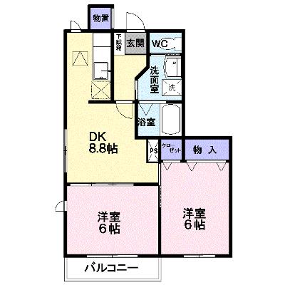 マーベラスヒル　Ｂ棟 103【管理NO：1-011062002-01030】 ★家具家電は申し込み後に搬入します★の外観画像