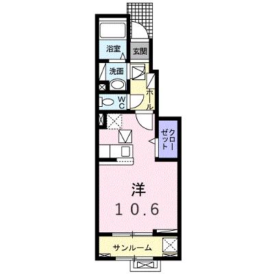 マリノア 104【管理NO：1-028542801-01040】 ★家具家電は申し込み後に搬入します★の外観画像