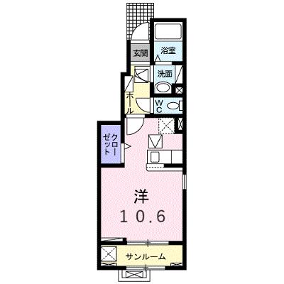 マリノア 101【管理NO：1-028542801-01010】 ★家具家電は申し込み後に搬入します★の外観画像