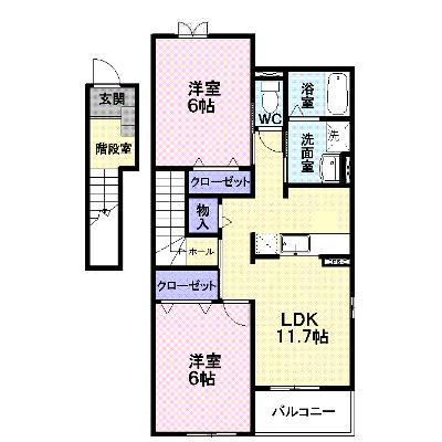 カルチェ・ド・モエ　Ｉ 201【管理NO：1-013781001-02010】の外観画像