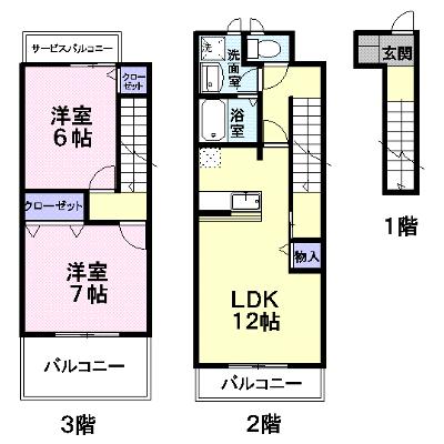 さくらヶ丘Ｂ 223【管理NO：1-013209302-02030】の外観画像
