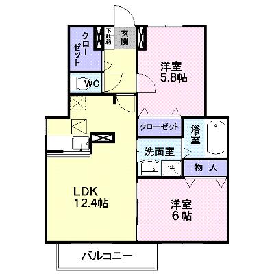 さくらヶ丘Ｂ 214【管理NO：1-013209302-01040】 ★家具家電は申し込み後に搬入します★の外観画像