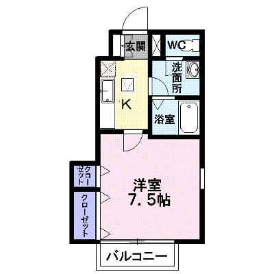 ベルーナ　Ⅰ 101【管理NO：1-013103201-01010】 ★家具家電は申し込み後に搬入します★の外観画像