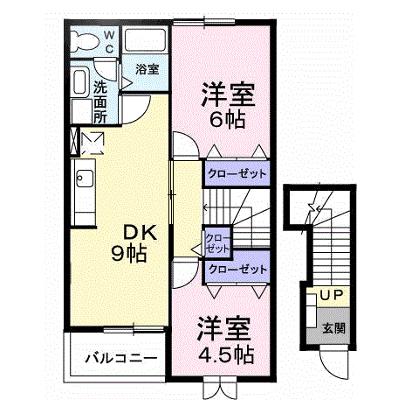 ベルソー　Ａ 202【管理NO：1-010844401-02020】 ★家具家電は申し込み後に搬入します★の外観画像