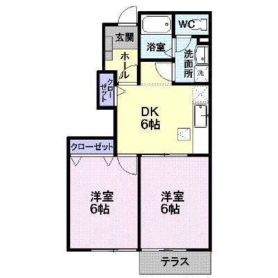 リファインド 102【管理NO：1-010542801-01020】 ★家具家電は申し込み後に搬入します★の外観画像
